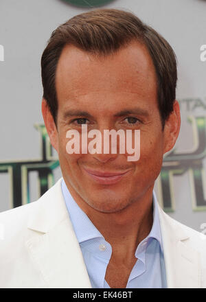 Los Angeles-Premiere von "Teenage Mutant Ninja Turtles" im Regency Village Theatre mit: Will Arnett wo: Los Angeles, California, Vereinigte Staaten von Amerika als: 3. August 2014 Stockfoto