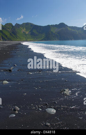 Strand in Kenai Fjords Nationalpark in der Nähe von Seward, Alaska. Stockfoto