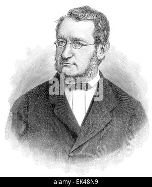 Julius Robert von Mayer, 1814-1878, ein deutscher Arzt und Physiker und einer der Begründer der Thermodynamik Stockfoto