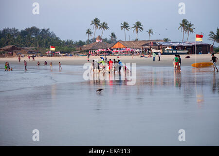 Benaulim Beach, Goa, Indien, Asien Stockfoto