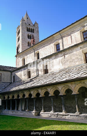 Kloster von S. Orso - Aosta - Italien Stockfoto