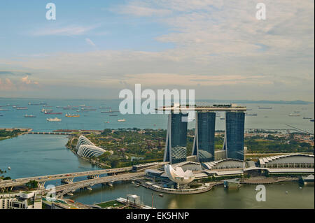 Singapur, Marina Bay Sands Stockfoto