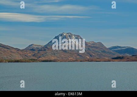 Slioch am Loch Maree Stockfoto