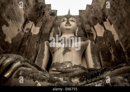 Alten Buddha-Statue ist öffentlich für Besucher geöffnet. Stockfoto