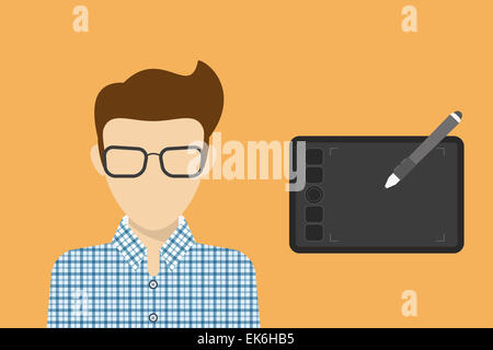 Designer-avatar Stockfoto