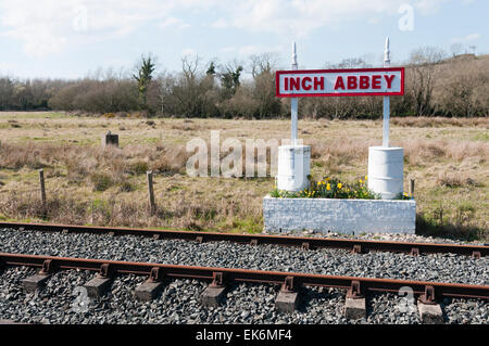 Zoll-Abtei Bahnsteig Stockfoto