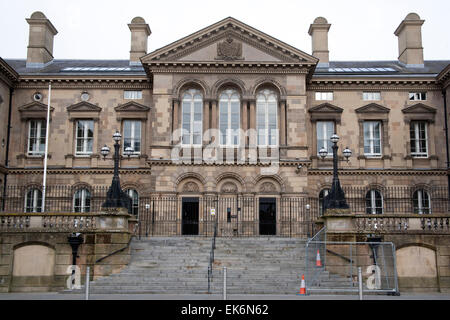 Die viktorianischen Zollhaus in Custom House Square, Belfast, Ulster, Nordirland Stockfoto