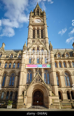 Manchester Town Hall ist ein viktorianisches, Neo-gotischen Gemeindehaus in Manchester, England. Es ist die zeremonielle Sitz der Stockfoto