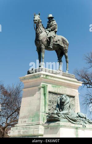 Ulysses S. Grant Memorial im vorderen o US Capitol Building Stockfoto