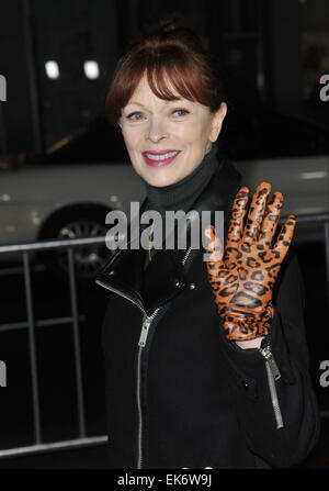 LOS ANGELES, CA - 5. Februar 2013: Frances Fisher bei der Premiere von "Sicherer Hafen" am Chinese Theatre in Hollywood. Stockfoto