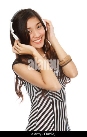 Genießen Sie die Musik Stockfoto