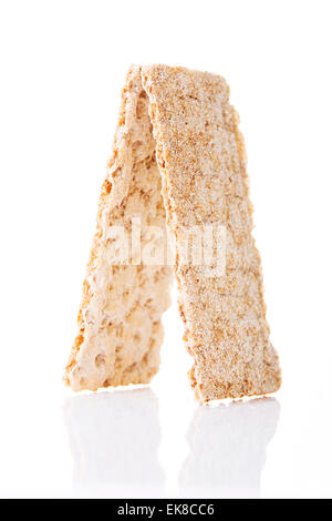 Gesunde Cracker Roggenbrot Stockfoto