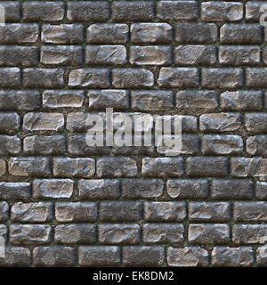 Nahtlose Stein Mauer Stockfoto