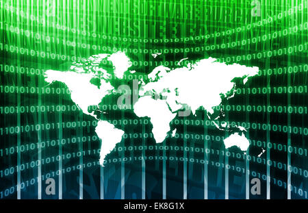 Global Business abstrakten Hintergrund Stockfoto