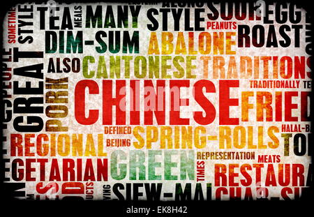 Chinesisches Essen Stockfoto
