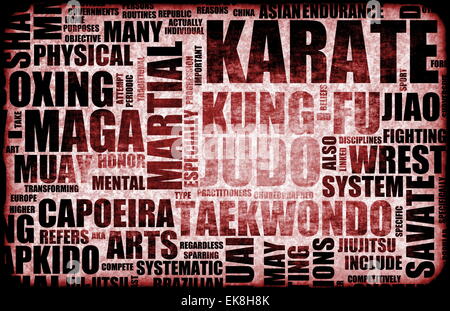 Karate Stockfoto