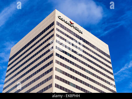 ConocoPhillips ist Alaskas größte Ölproduzent und wurde ein führendes Unternehmen in der Öl- und Gasförderung und Entwicklung Stockfoto