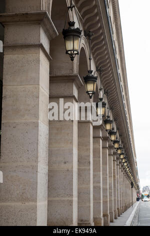 Rue de Rivoli in Paris, Frankreich-Europa-EU Stockfoto