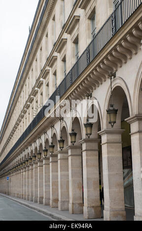 Rue de Rivoli in Paris, Frankreich-Europa-EU Stockfoto