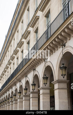 Rue de Rivoli in Paris, Frankreich-Europa-EU Stockfoto