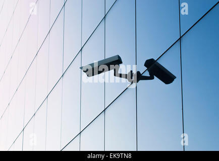 Überwachungskameras Stockfoto