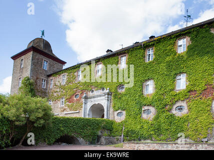 Burg Schnellenberg Schloß, Hansestadt Attendorn, Sauerland Region, North Rhine-Westphalia, Deutschland, Europa Stockfoto