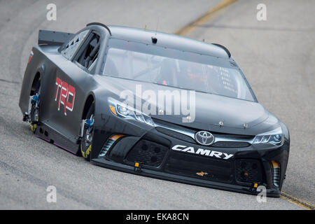 Richmond, VA, USA. 14. März 2015. Richmond, VA - 8. April 2015: Toyota Racing nimmt auf die Strecke zum Testen in Richmond International Racewaay in Richmond, VA. © Csm/Alamy Live-Nachrichten Stockfoto