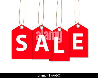 Verkauf-Banner. Vektor-Illustration Stockfoto