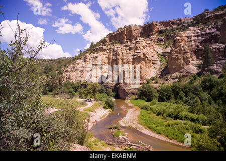 Der Gila River, Gila National Forest, NM, USA Stockfoto