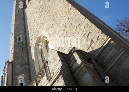 Der Glockenturm in Washington Memorial Chapel in Valley Forge Park, Pa Stockfoto