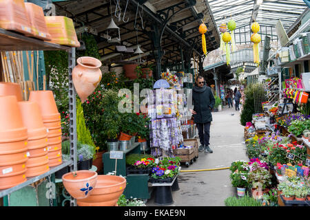 Marché Aux Fleurs in Paris, Frankreich-Europa-EU Stockfoto