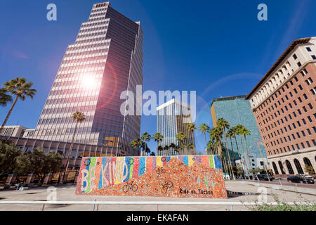 Tall Buildings von Tucson Stockfoto