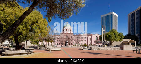 Das Pima County Courthouse in El Presidio Park, Tucson Stockfoto