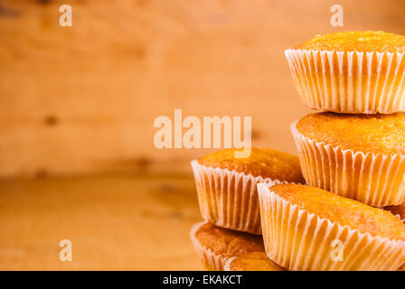 Muffins in vase Stockfoto