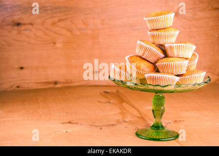 Muffins in vase Stockfoto