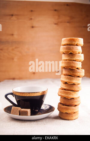 Muffins in vase Stockfoto