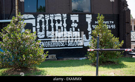 Memphis Tennessee, Streetart und Graffiti, Räucherkammer Stockfoto