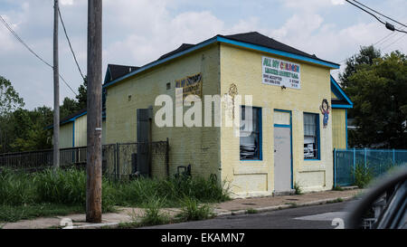 Memphis Tennessee, Streetart und Graffiti, Jugendclub Stockfoto