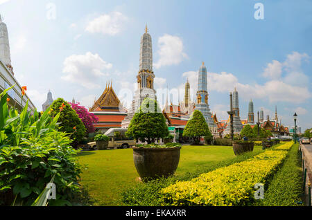 Royal Thai-Tempel im Grand Palace, Bangkok, Thailand. Stockfoto