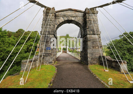 Die Brücke Oich, nördlich von Invergarry, Schottland, Vereinigtes Königreich Stockfoto