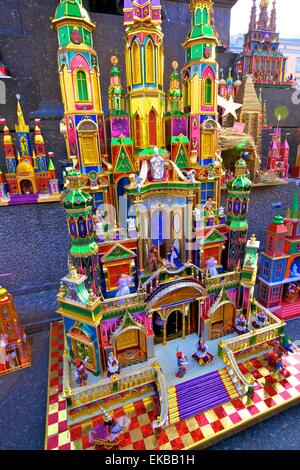 Traditionelle Weihnacht Krippe Festival, Krakow (Krakau), Polen, Europa Stockfoto