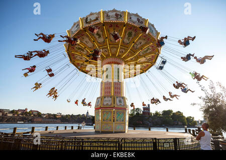 Grona Lund Vergnügungspark, Djurgarden, Stockholm, Schweden, Skandinavien, Europa Stockfoto