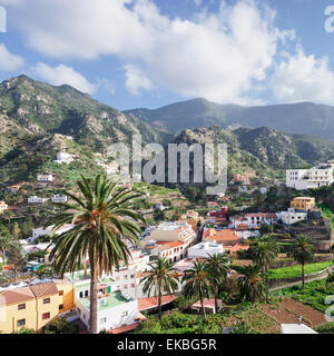 Vallehermoso, La Gomera, Kanarische Inseln, Spanien, Europa Stockfoto