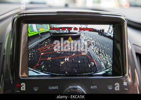 Opel Ampera Elektroauto, Cockpit, Stockfoto