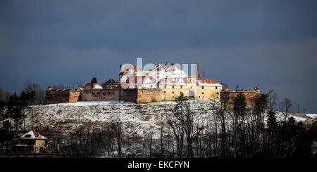 Zitadelle in Brasov, Rumänien (Cuza de Pe Strajă, Kronstadt) Stockfoto