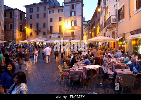 Italien Rom Piazza della Rotonda Stockfoto