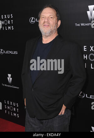 Die Weinstein Company und Lexus präsentiert Lexus kurze Filme in den königlichen Kinos L.A. mit: Harvey Weinstein Where: Los Angeles, California, Vereinigte Staaten von Amerika bei: 30. Juli 2014 Stockfoto