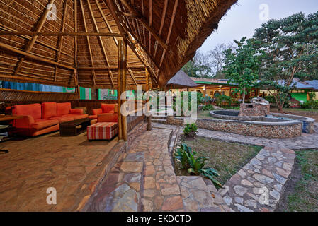 Primate Lodge Kibale, Kibale Nationalpark, Fortal Portal, Uganda, Afrika Stockfoto