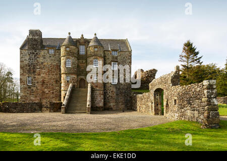 Rowallan Castle, Kilmaurs, Kilmarnock, Ayrshire, Schottland Stockfoto