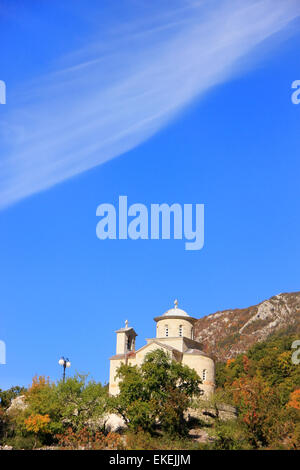 Untere Kirche des Klosters von Ostrog, Montenegro, Balkan Stockfoto